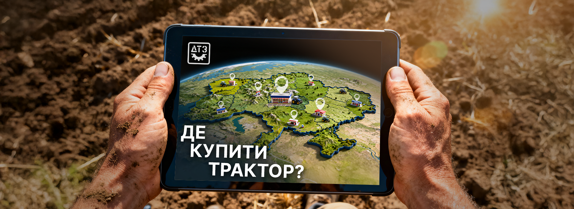 Купити мінітрактор ДТЗ в Україні — зверніться до найближчого дилера у своєму регіоні