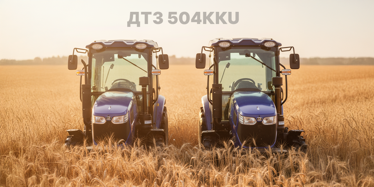 Новий трактор «ДТЗ 504ККU» — 50 сил турбодизельної впевненості з першого оберту!
